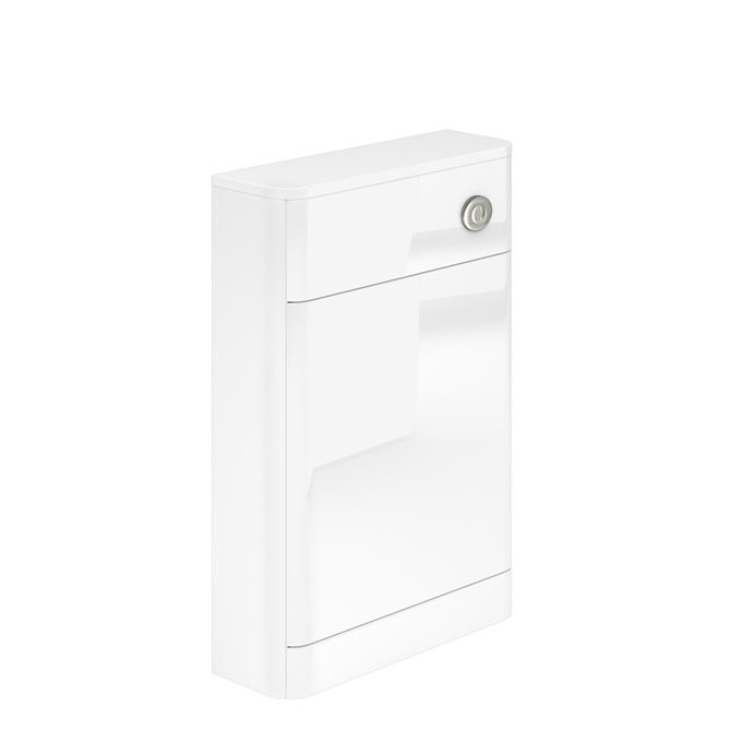 Essential VERMONT WC Unit; 550mm Wide x 205mm Deep; White