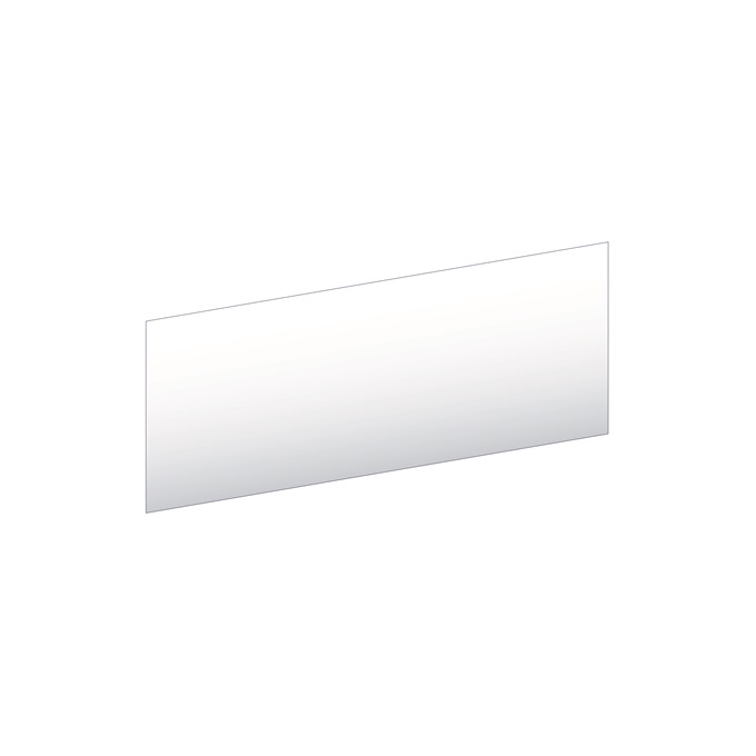 BC Designs Solidblue 1600mm x 520mm Bath Panel - White