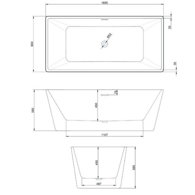 Brodie Freestanding Bath