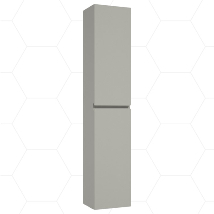 Arc/Freya 2 Door Tall Unit - Artic Grey