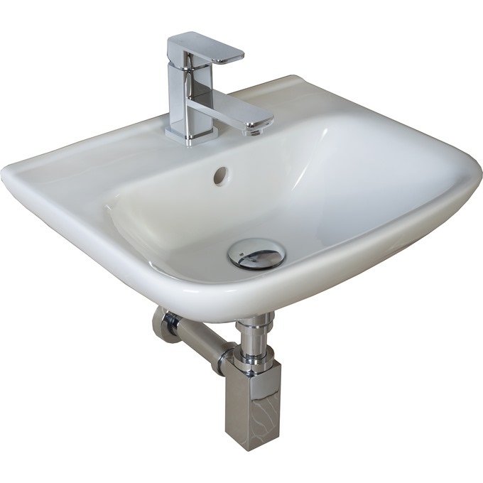 Essential Violet 450mm Vessel Basin 1 Tap Hole