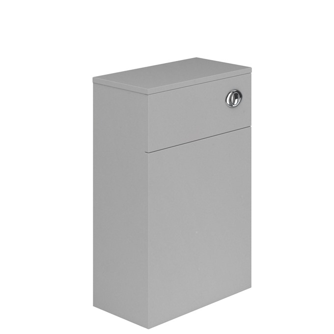 Essential Montana 500mm x 850mm BTW WC Unit -Light Grey