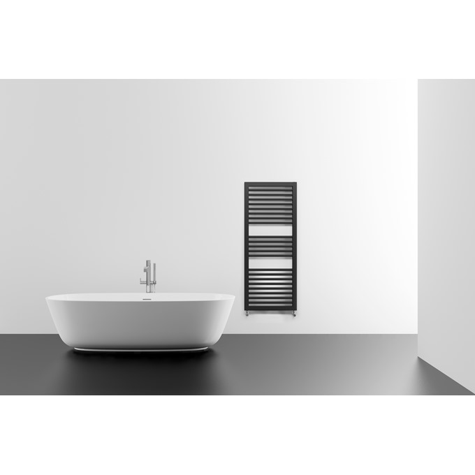 Lazzarini asti 1228 x 500 anthracite Towel Warmer