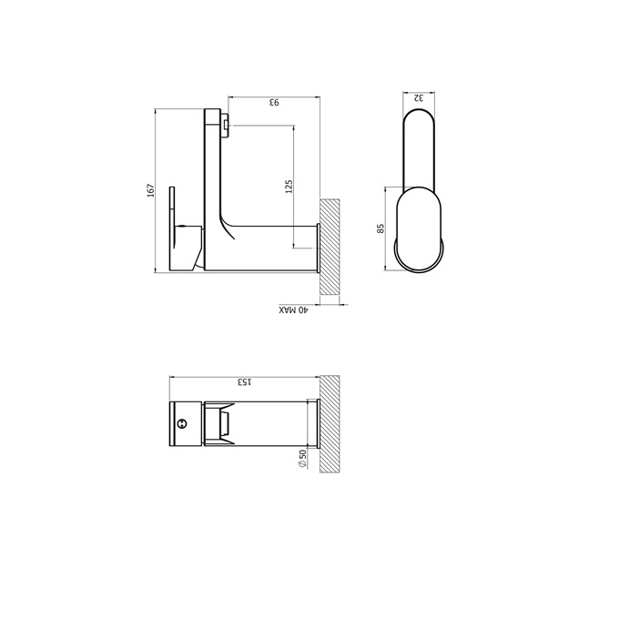 Essential Osmore Mono Basin Mixer With Click Waste 1 Tap Hole Chrome