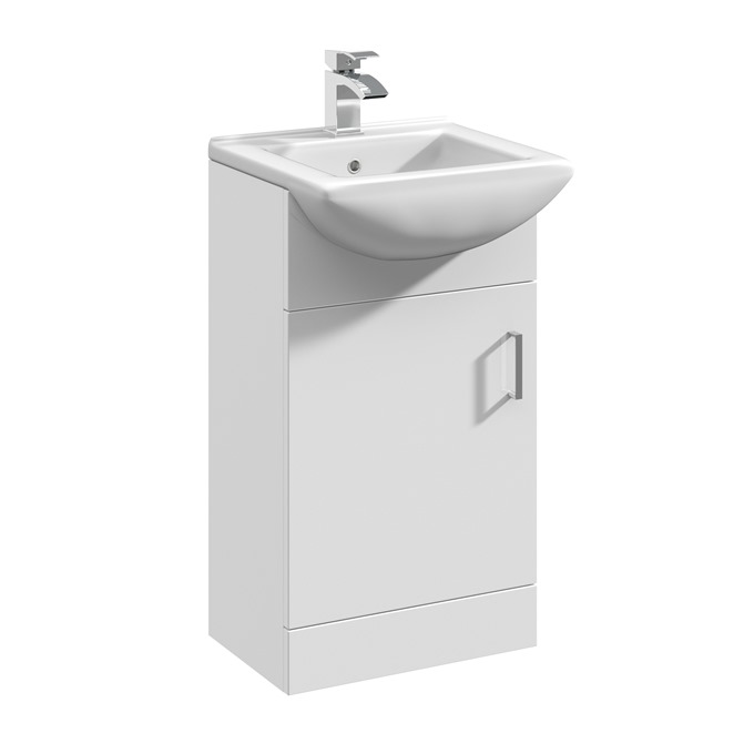 Essential ALASKA 450mm deluxe basin vanity unit