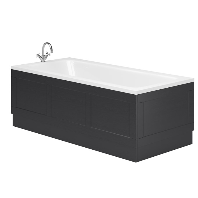 Essential Maine 1700 Front Bath Panel Graphite Grey