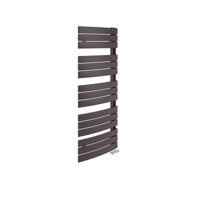 Lazzarini pieve 1380 x 550 anthracite Towel Warmer