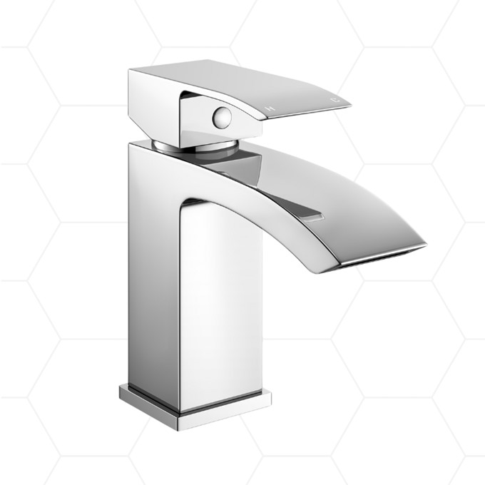 Fairlie Mono Basin Mixer with Click Waste